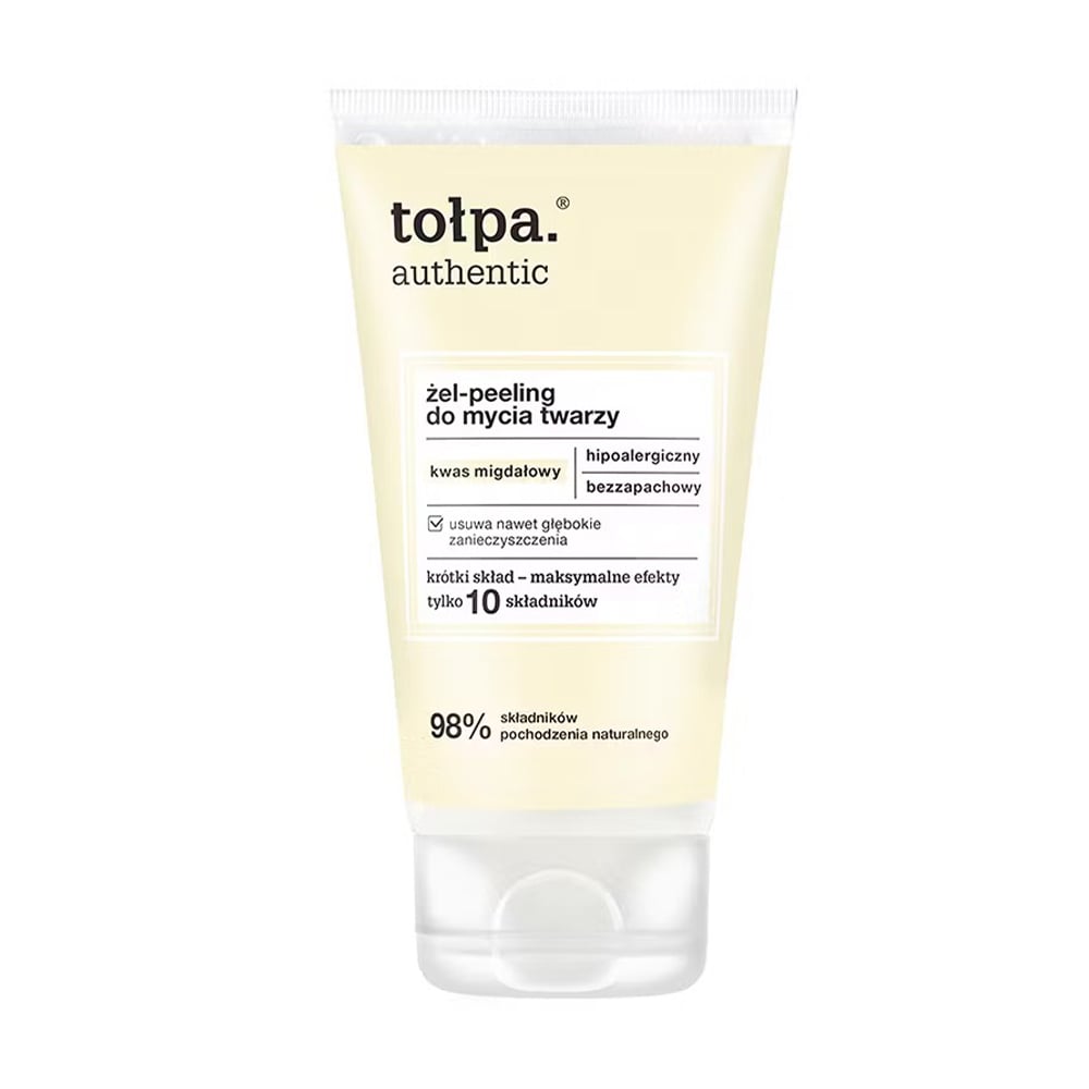 Гель-пілінг для обличчя Tolpa Authentic Peel Gel з мигдальною кислотою, 150 мл